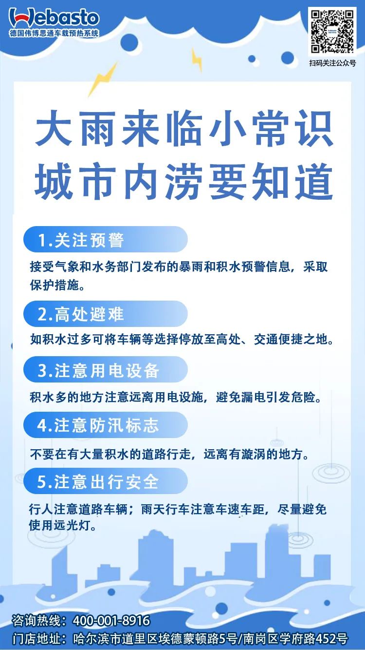 【應急】大雨來臨 城市內澇必須要知道！